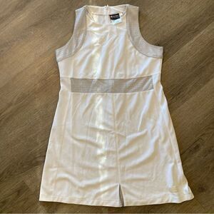 Lotto Vtg. White Tennis Dress L EUC
